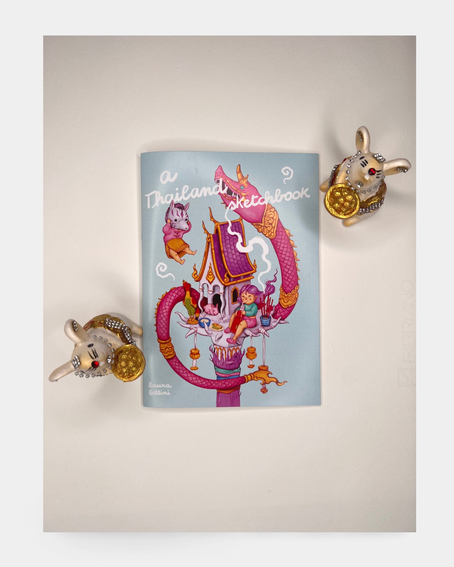 A Thailand sketchbook fanzine