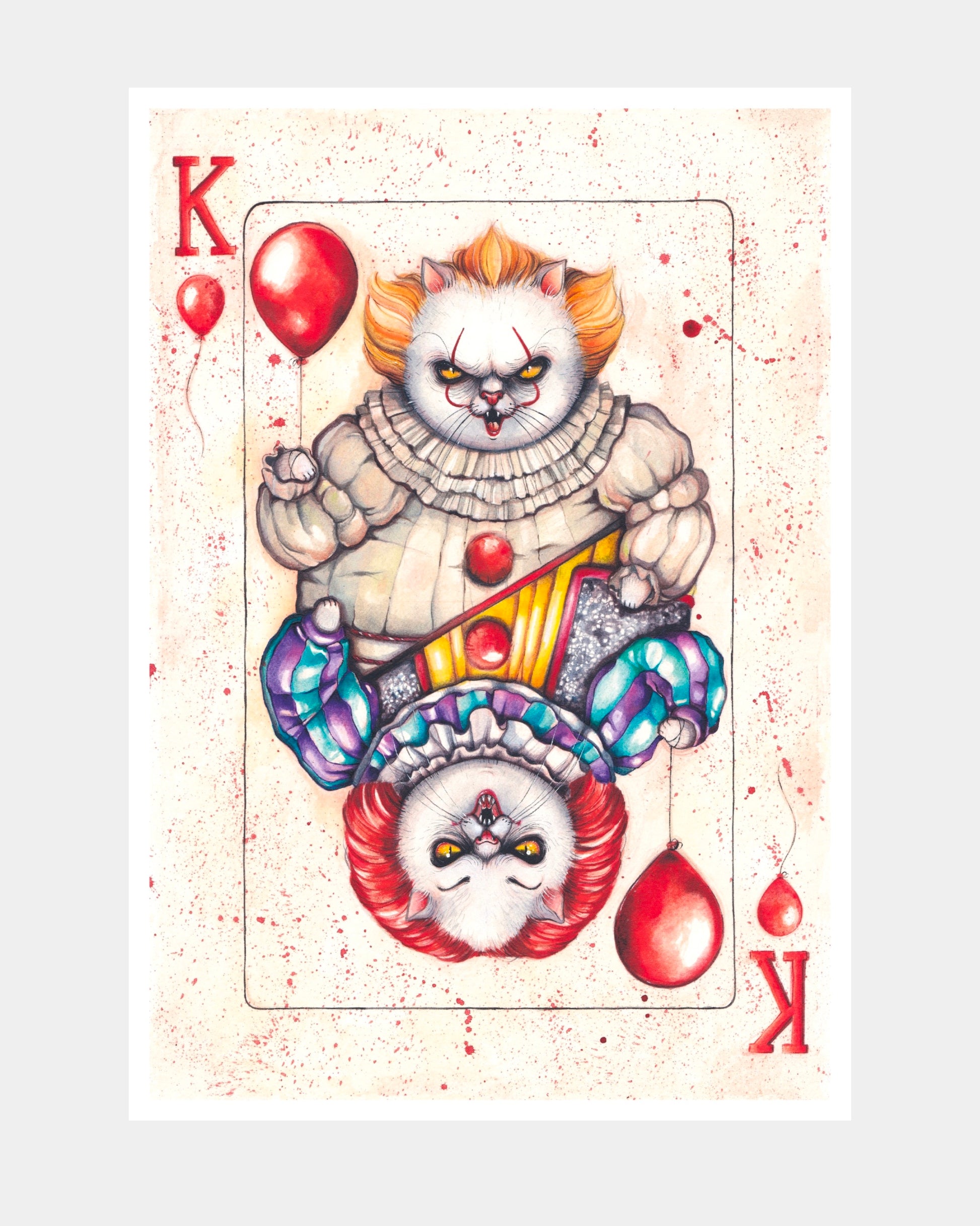 IT in versione gatto ispirato a stephen king