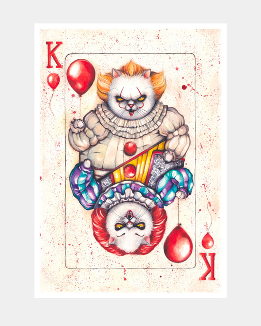 IT in versione gatto ispirato a stephen king